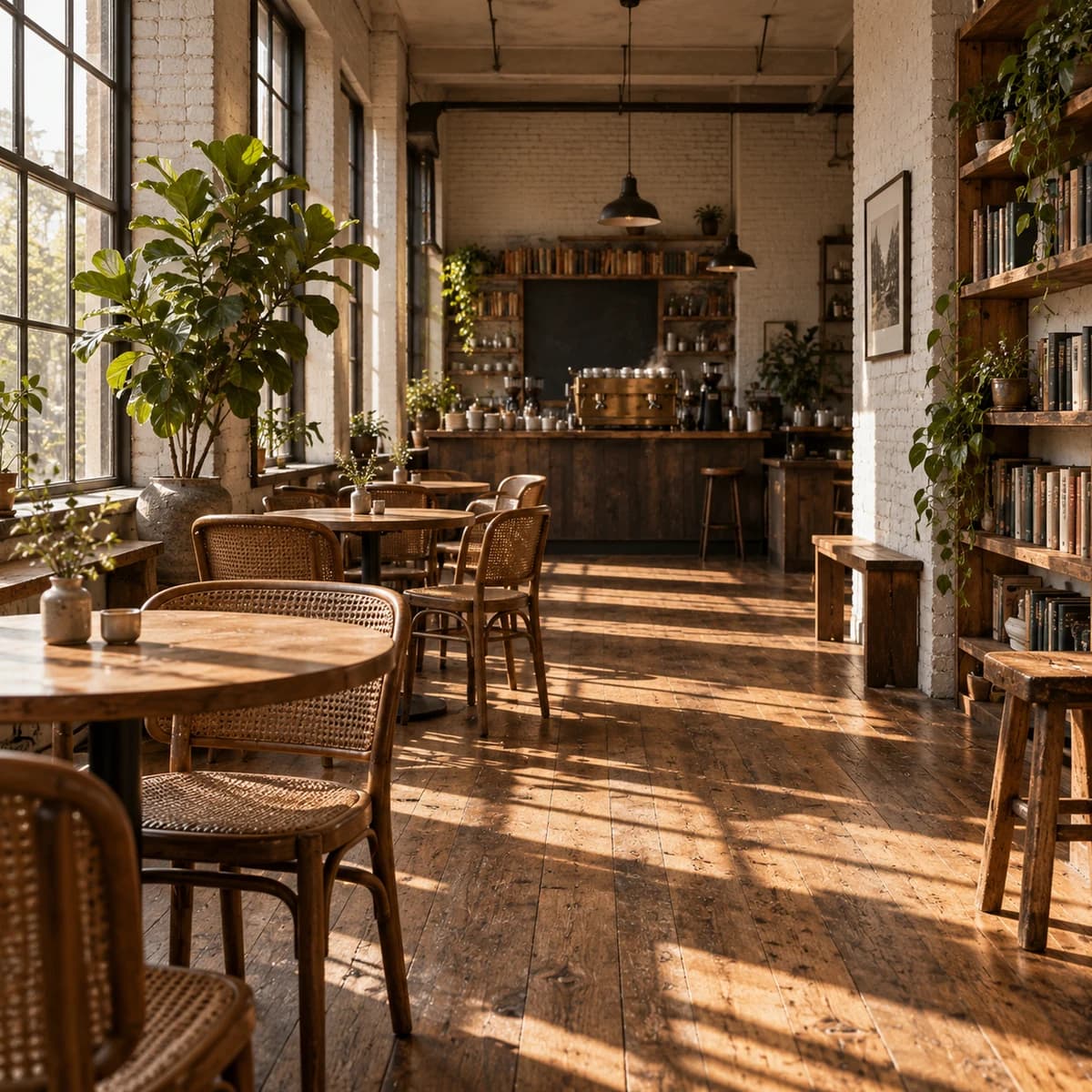 The front room in morning sun