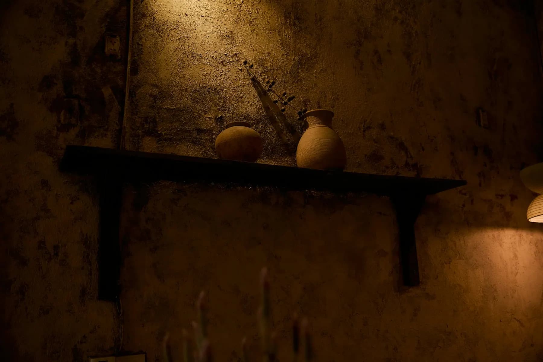 Bottles resting in the cellar